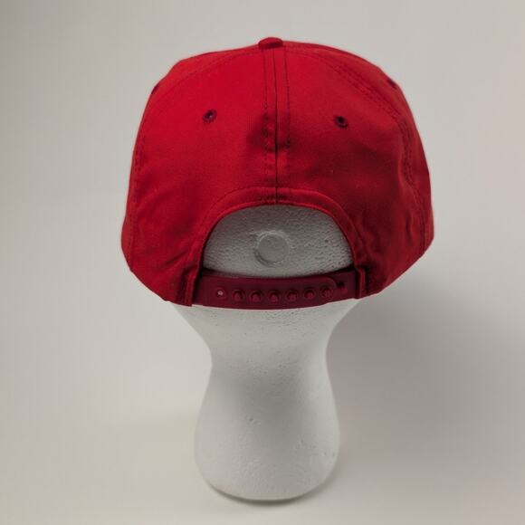 Vintage Port Angeles Washington Daishowa America Mill Red 80s Trucker Hat - Picture 7 of 7